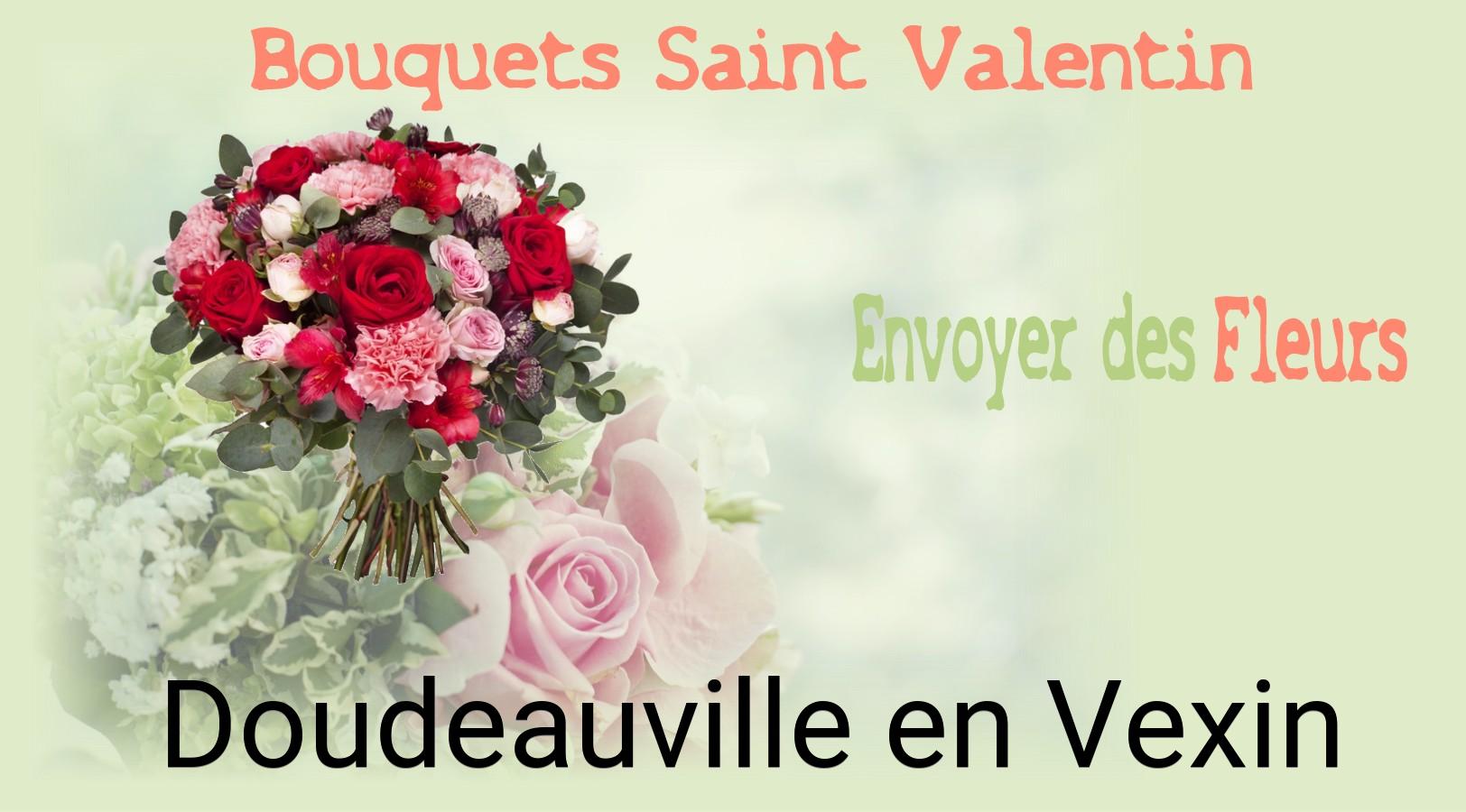 Roses de Saint-Valentin livrées à Doudeauville-en-Vexin